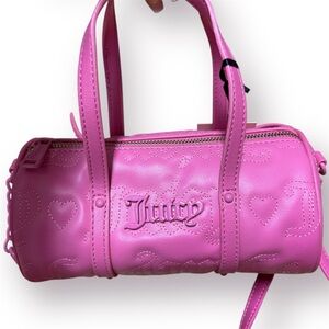 Brand New Juicy Couture Pink Miniature Duffle Bag